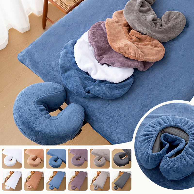 Spa Wellness Salon - Sprei Salon Kecantikan Bahan Coral Fleece