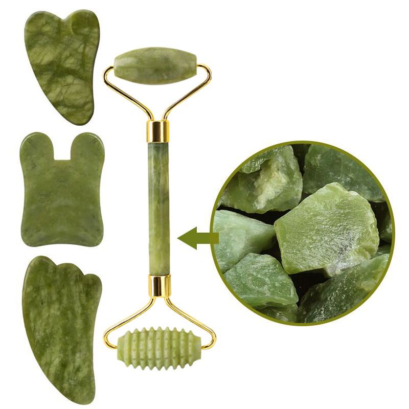 Masker Mata Jade, Pemijat Waja - Jade Roller Stone ulasan dan harga