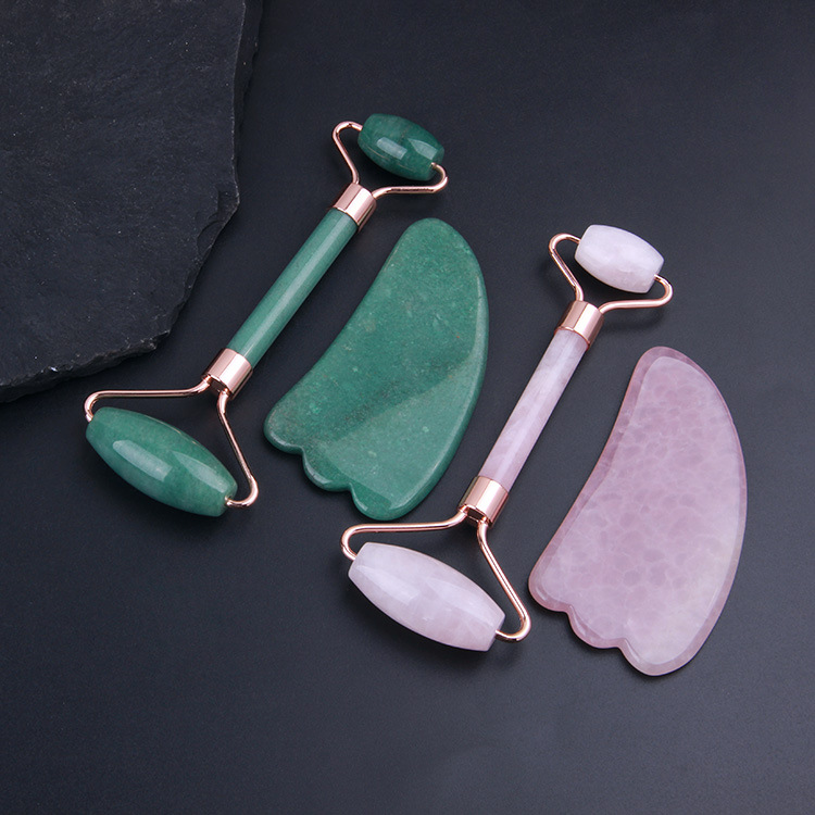 Alat Pijat Batu Giok Rose Quar - Jade Roller Stone ulasan dan harga