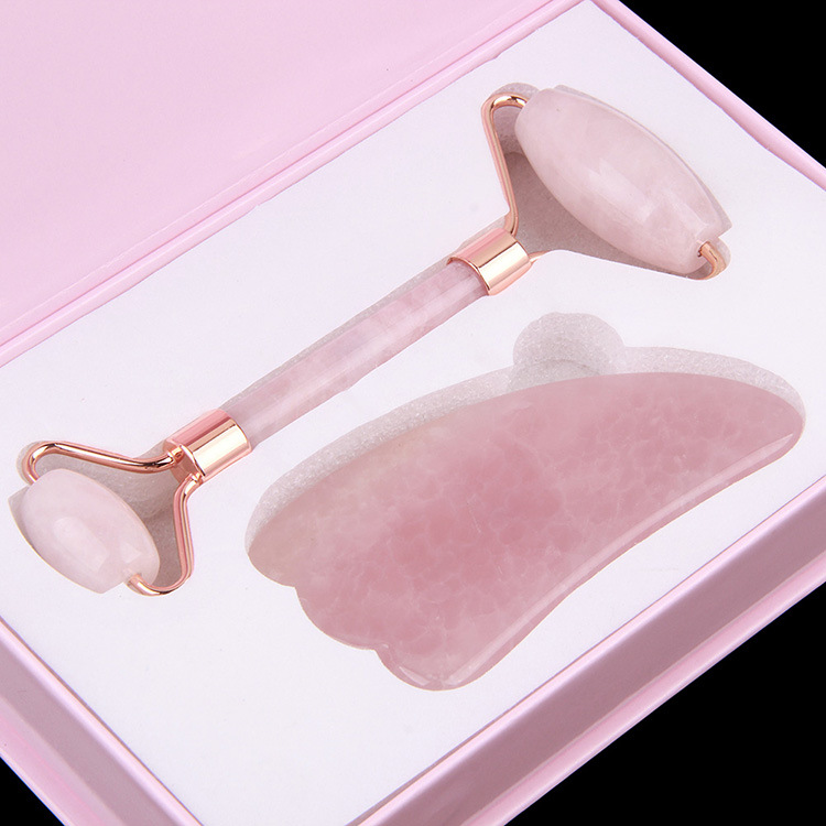 Alat Pijat Batu Giok Rose Quar - Jade Roller Stone ulasan dan harga