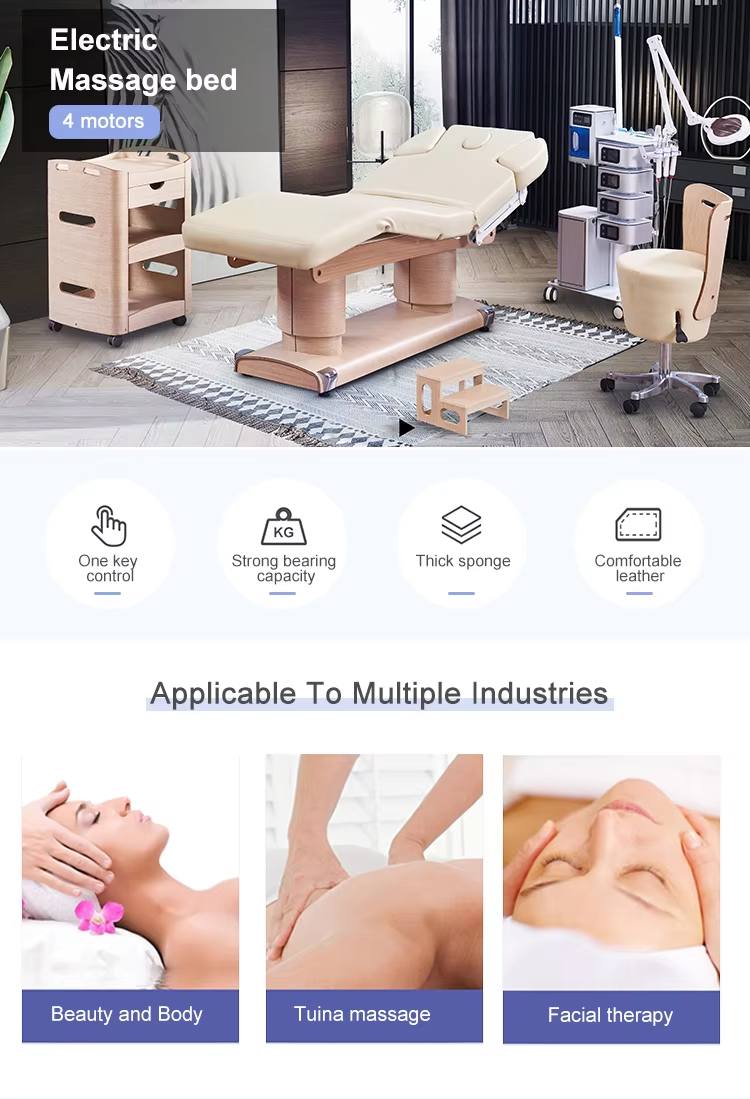 Meja Pijat Elektrik dengan Ala - Spa Wellness Salon ulasan dan harga