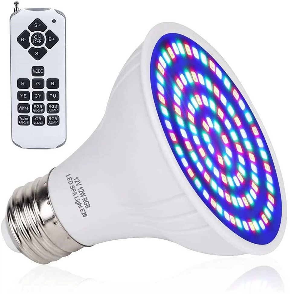 Lampu Kolam Renang LED RGB E27 - Xy Spa & Wellness George Town Photos ulasan dan harga