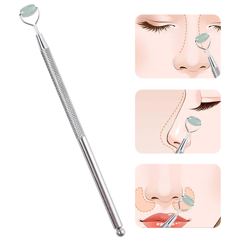 Guasha rol giok alami Anti ker - Jade Roller Stone ulasan dan harga