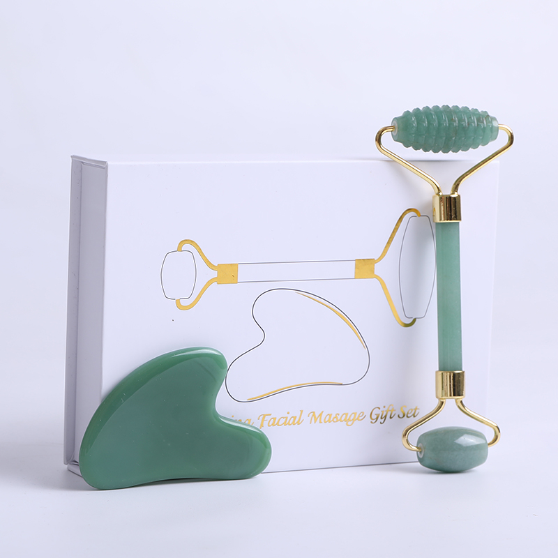 Roller Pijat Wajah Batu Giok A - Jade Roller Stone ulasan dan harga