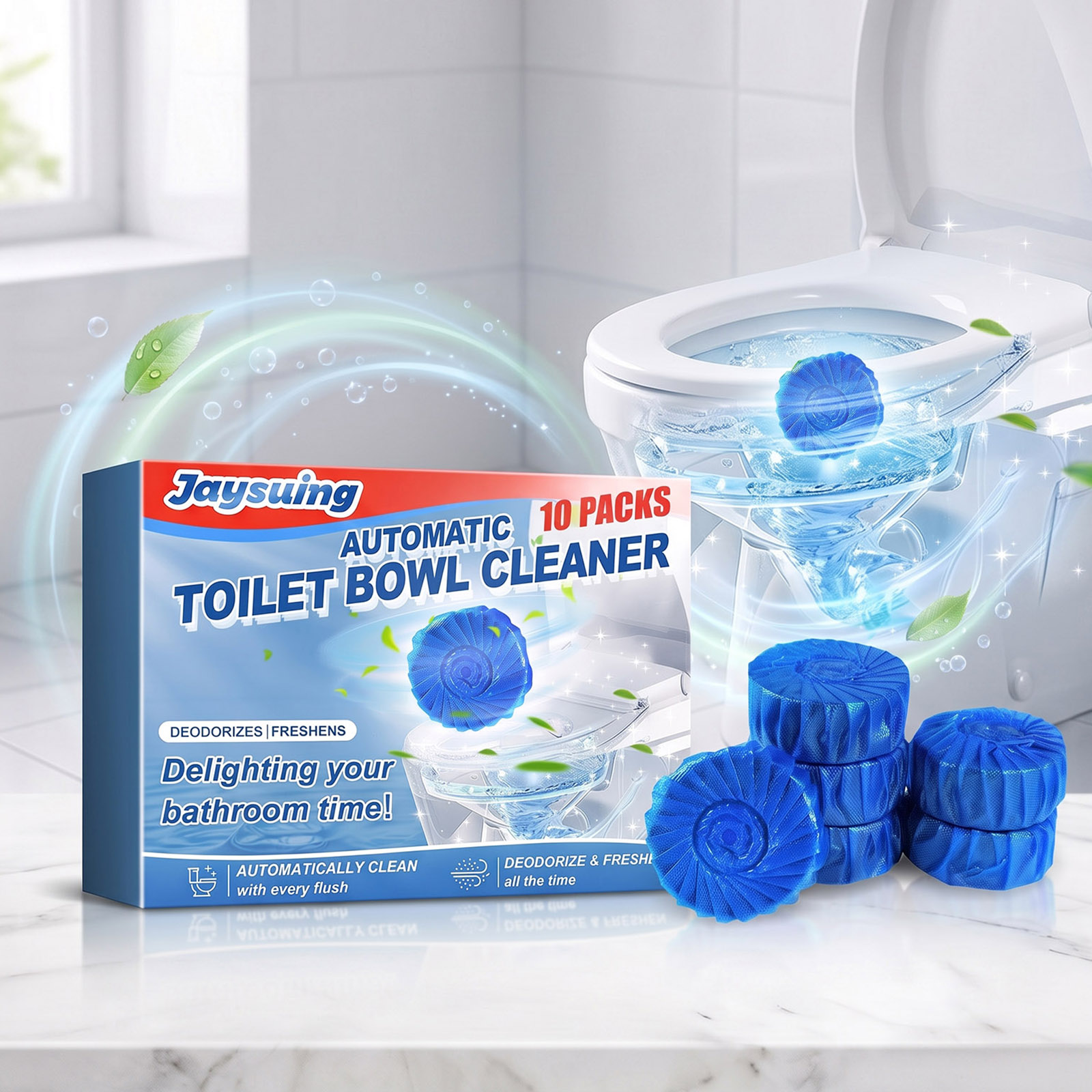 Tablet Pembersih Toilet Biru,  - Shower Steamer Tablet ulasan dan harga
