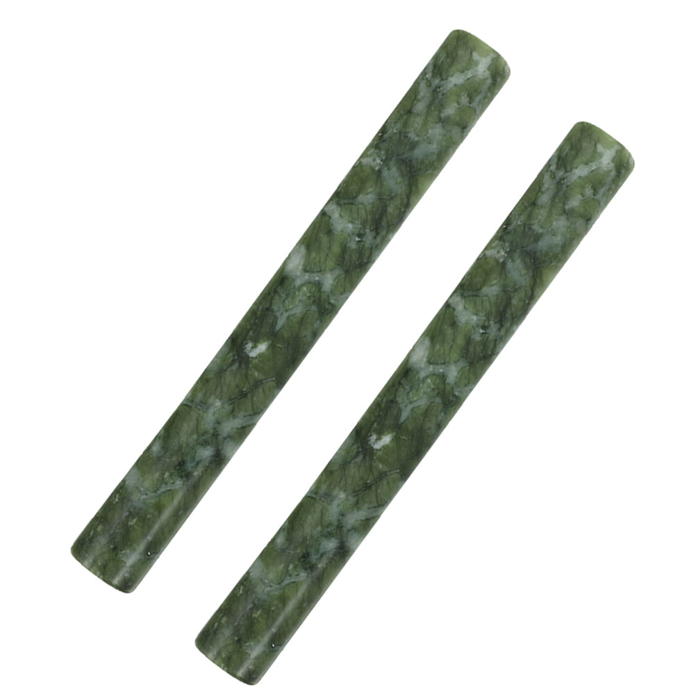 2 Buah Penggiling Adonan Batu  - Jade Roller Stone ulasan dan harga