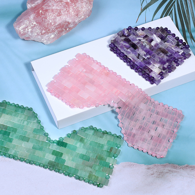 Set Masker Mata Batu Giok Rose - Jade Roller Stone ulasan dan harga