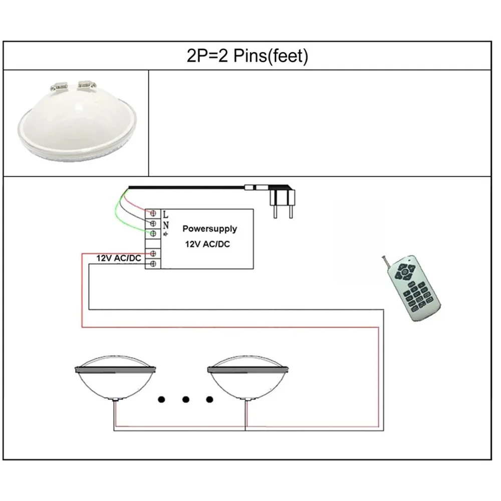 Lampu Bawah Air LED RGB 45W 18 - Xy Spa & Wellness George Town Photos ulasan dan harga